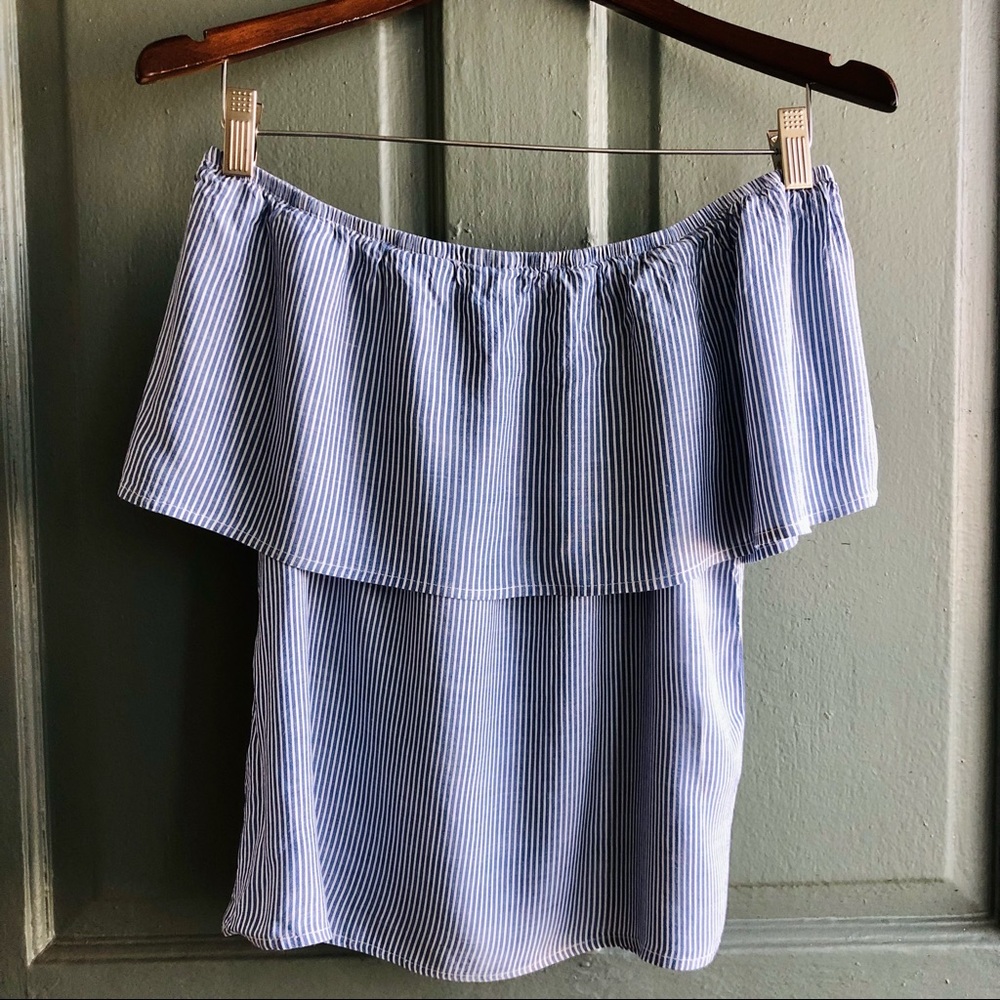 Off the shoulder flirty top